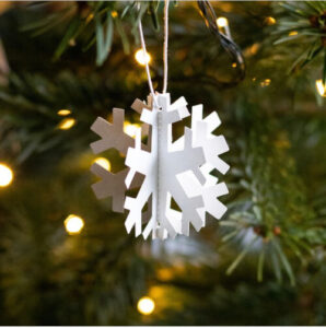 sneboldt i papir - fra livingly - skøn uro til julen