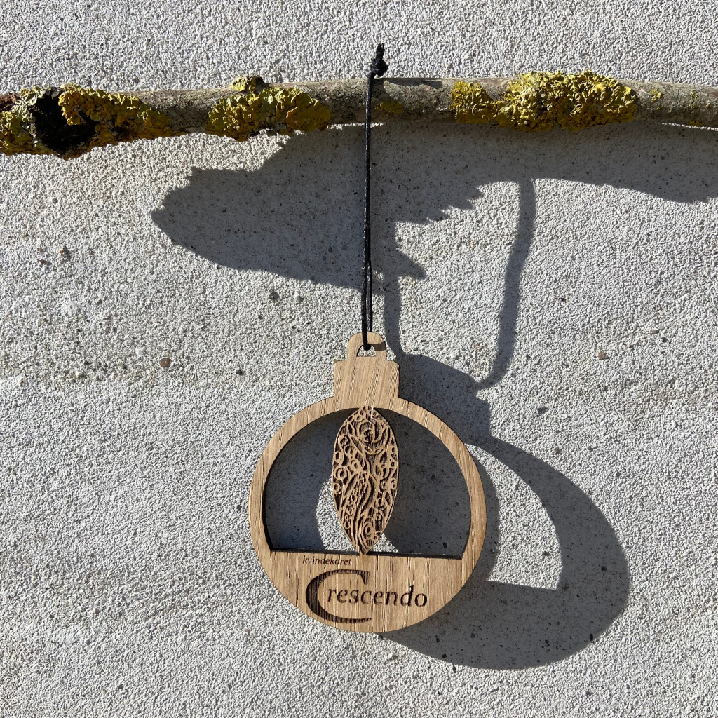 Crescendo ornament til sangkor