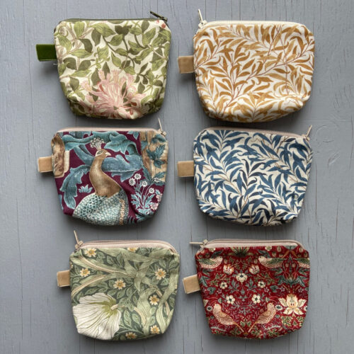 tekstil punge af smukt stof syet i Danmark