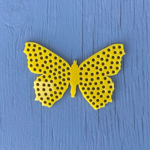 Broderi ornament - lille sommerfugl - denne model er perfekt til børn fra 4-5 årige