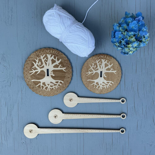 Garnholder med Yggdrasil af Vibeager - made ind Denmark